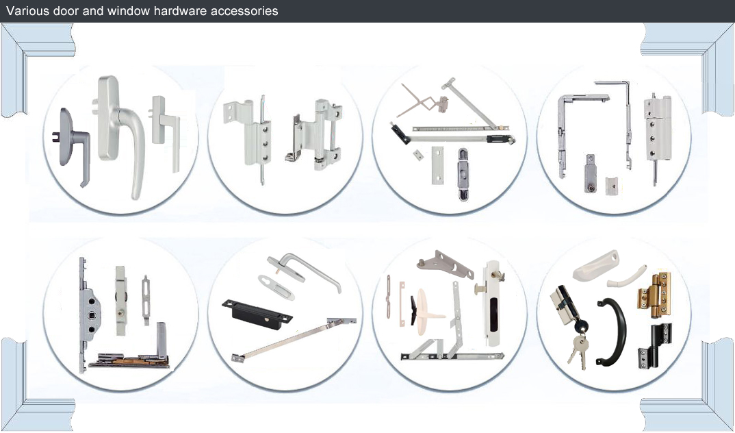 门窗五金配件如何正确的使用？